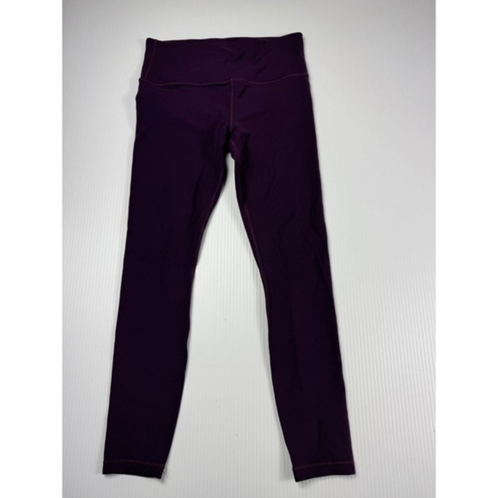 Athleta Purple High Rise Chaturanga Capri Leggings Athletic Yoga Small